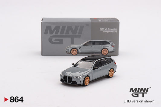 MiniGT 1:64 BMW M3 Competition Touring Brooklyn – Grey #864