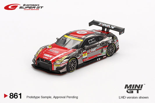 MiniGT 1:64 Japan Exclusive Nissan GT-R Nismo GT3 #11 “GAINER TANAX GT-R” GAINER 2023 Super GT Series #861