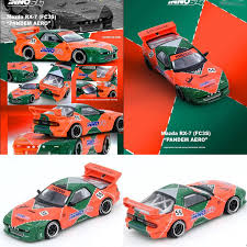 Inno64 1:64 Mazda RX-7 (FC3S) Pandem - 2025 Hong Kong Toy Car Salon Exclusive