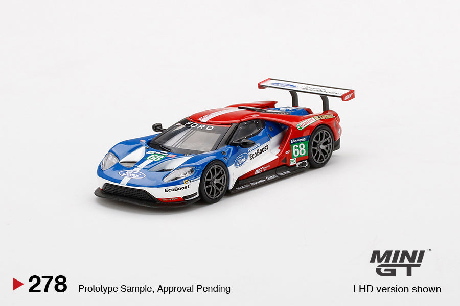 MiniGT 1:64 Ford GT LMGTE PRO #68 2016 24 Hrs of Le Mans Class Winner MiJo Exclusive #278