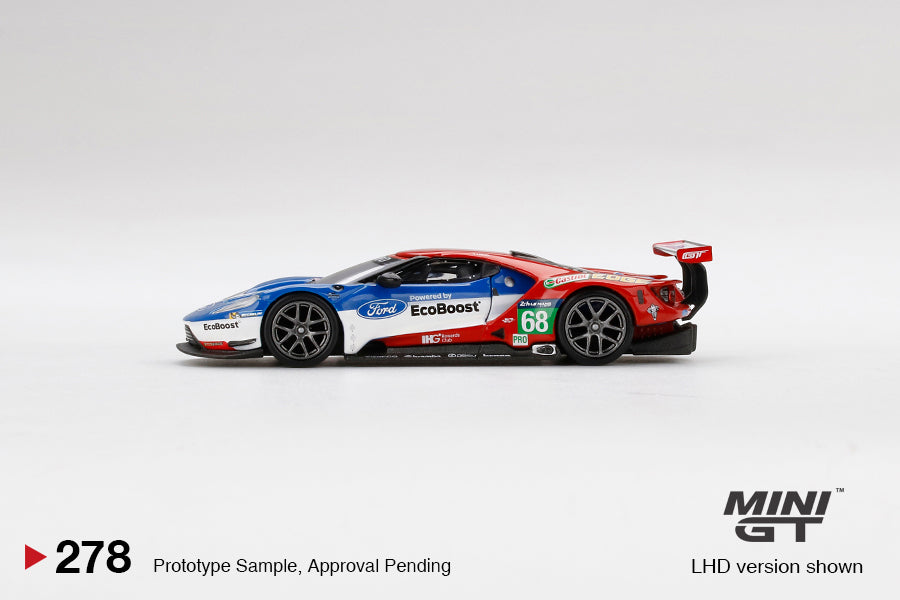 MiniGT 1:64 Ford GT LMGTE PRO #68 2016 24 Hrs of Le Mans Class Winner MiJo Exclusive #278