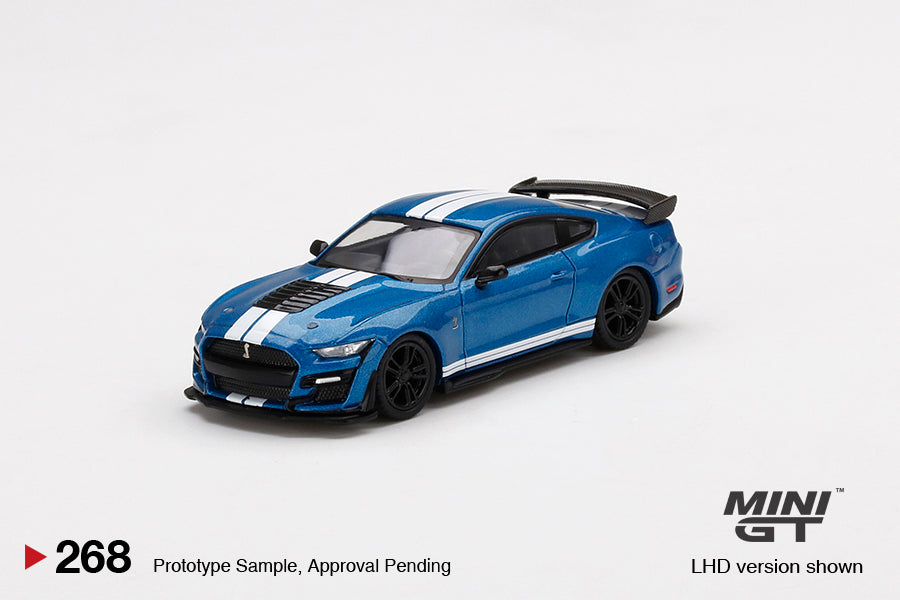 MiniGT Ford Mustang Shelby GT500 Blue MiJo Exclusive #268