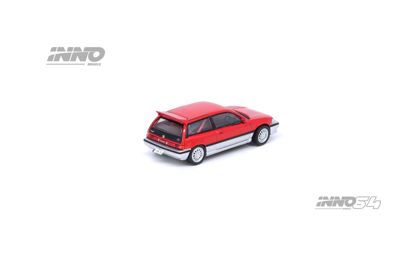 Inno64 1:64 Honda Civic SI E-AT Red/Silver