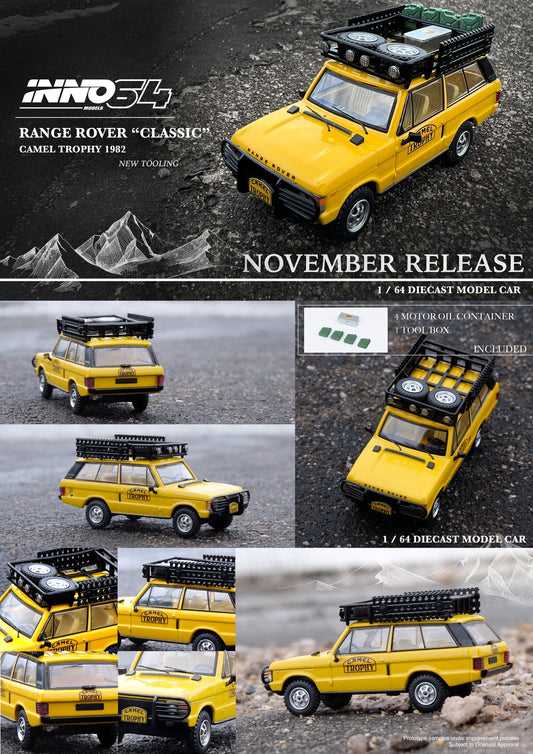 Inno64 1:64 Range Rover Classic - Camel Trophy 1982