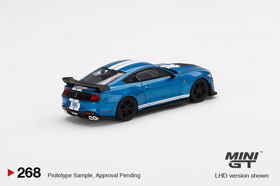 MiniGT Ford Mustang Shelby GT500 Blue MiJo Exclusive #268