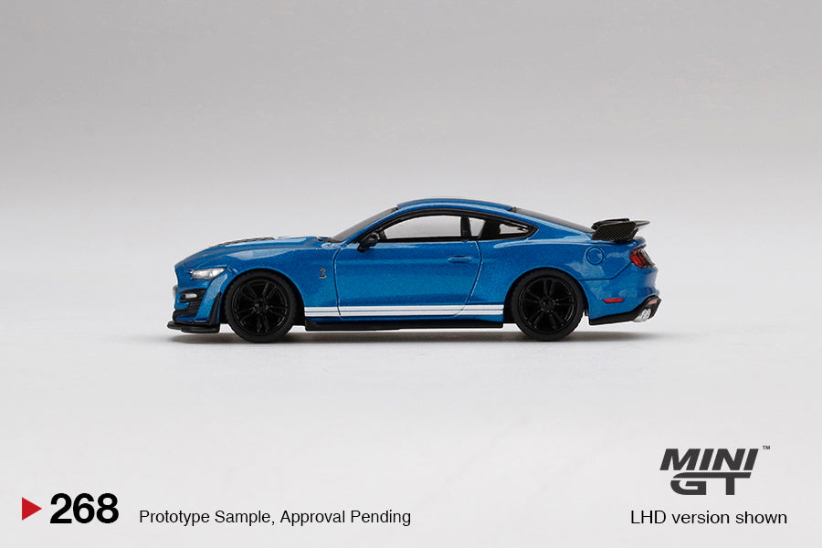 MiniGT Ford Mustang Shelby GT500 Blue MiJo Exclusive #268
