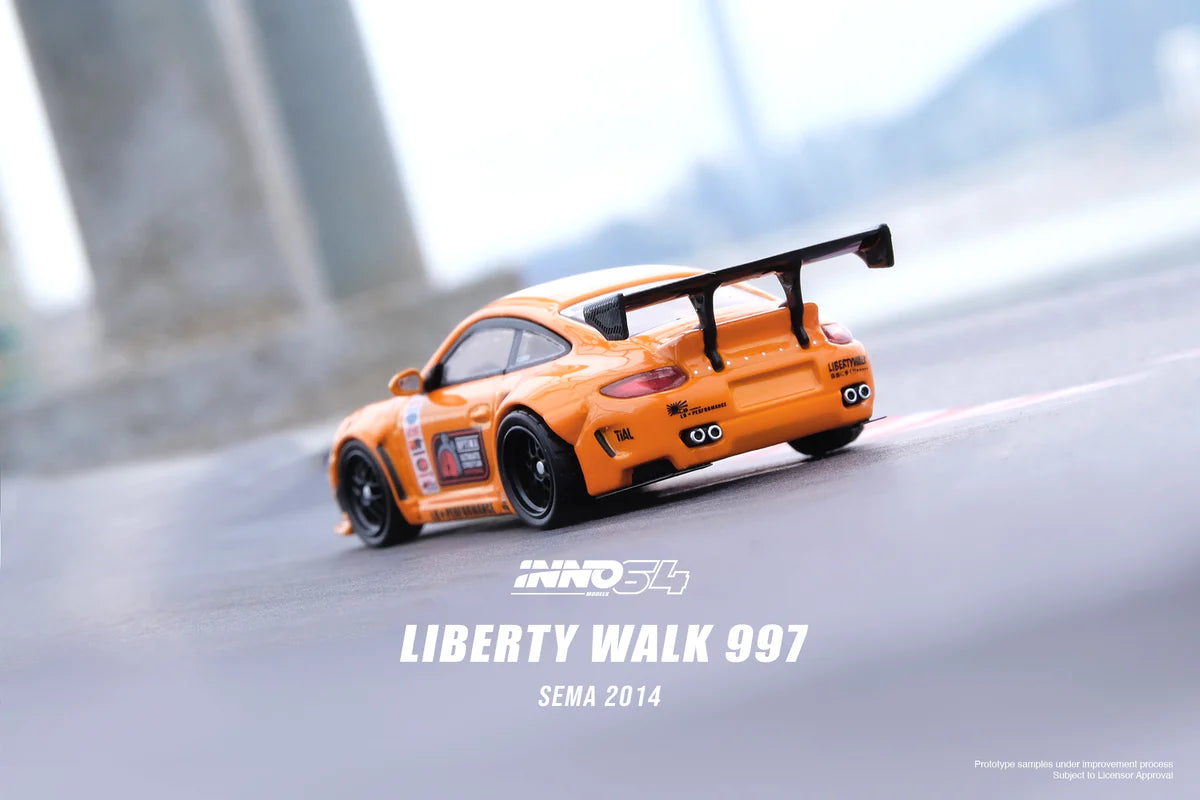 Inno64 1:64 Porsche 997 Liberty Walk SEMA 2014 Edition