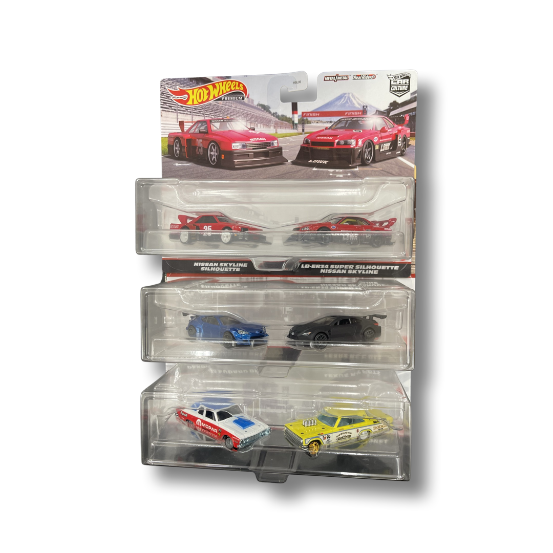 Hot Wheels 2023 Premium Target Exclusive 2 Pack Set Of 3 956G