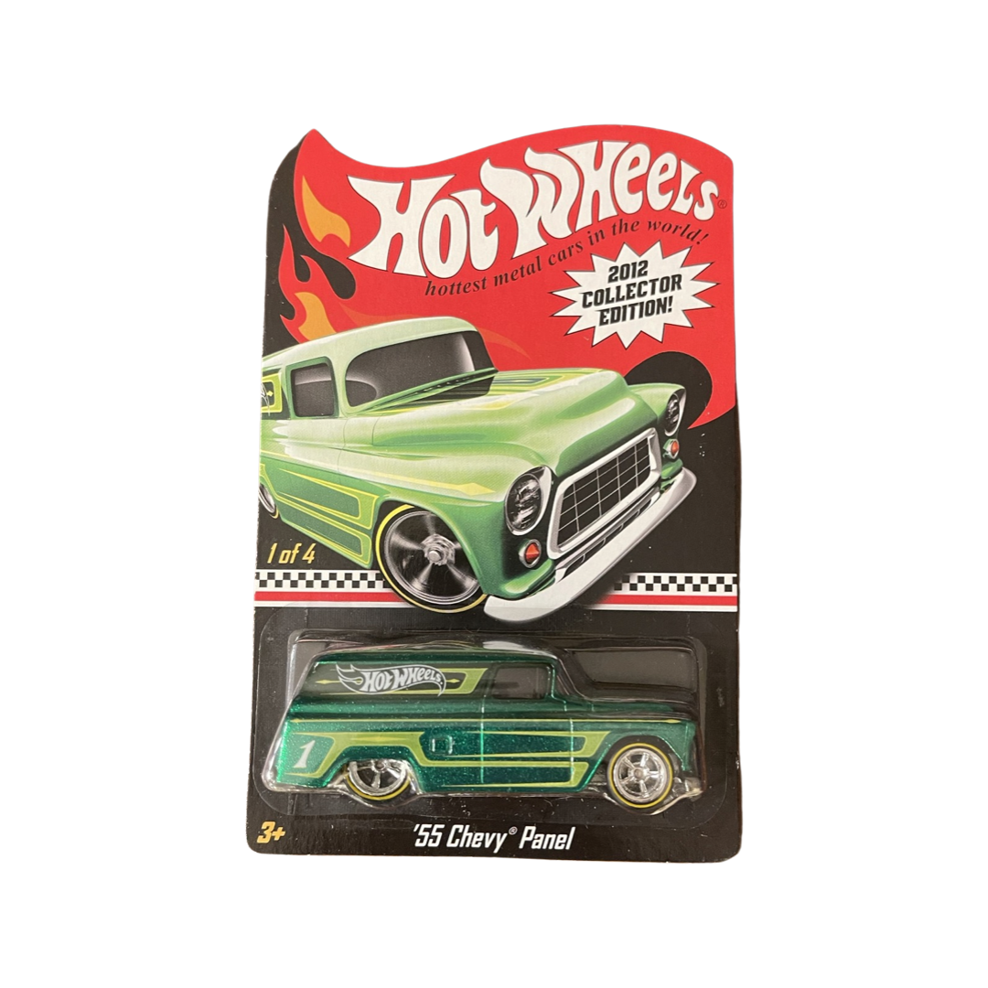 Hot Wheels Mail In Promotion 2022 Collector Edition ‘55 Chevrolet Chevy  Panel 1 Of 4