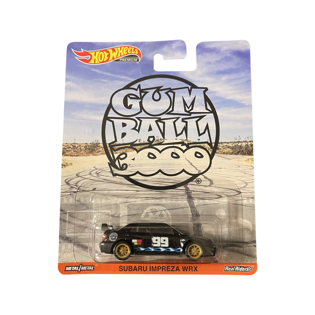 Hot Wheels 2019 Premium Retro Entertainment Gumball 3000 Subaru Imprez Myguycollectibles
