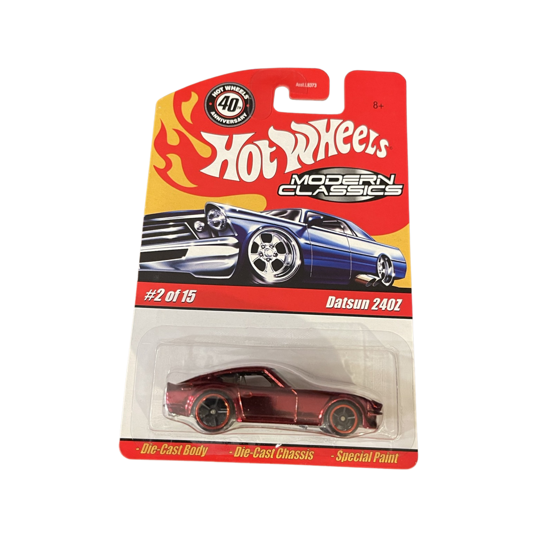 Hot Wheels 2008 Modern Classics Nissan Datsun 240Z Red Hot Wheels 2008 Modern Classics Nissan Datsun 240Z Red