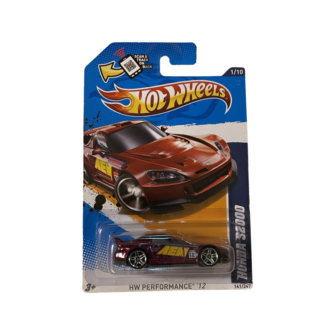 Hot Wheels 2012 Mainline Honda S2000 AEM Red Myguycollectibles