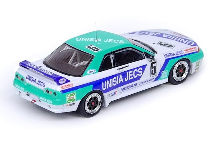 Inno64 1:64 Nissan Skyline GTS-R R32 #5 Unisia JECS MGP 1992 Masahiro Hasemi