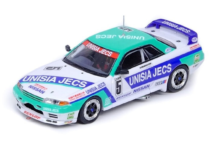 Inno64 1:64 Nissan Skyline GTS-R R32 #5 Unisia JECS MGP 1992 Masahiro Hasemi