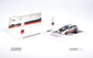 Inno64 1:64 Toyota Corolla AE86 Levin “Trackerz Racing” - White
