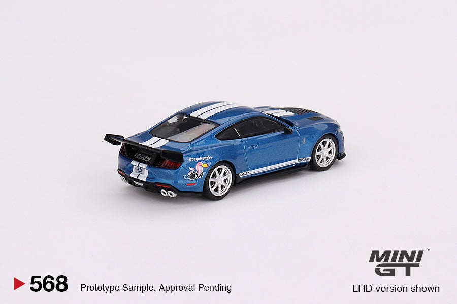 MiniGT 1:64 Shelby GT500 Dragon Snake Concept Ford Performance Blue – MiJo Exclusive #568