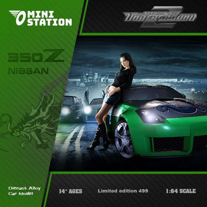 Mini Station 1:64 Nissan 350Z - Need 4 Speed Underground