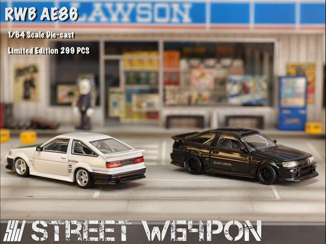 Street Weapon 1:64 RWB AE86 *2 Styles*