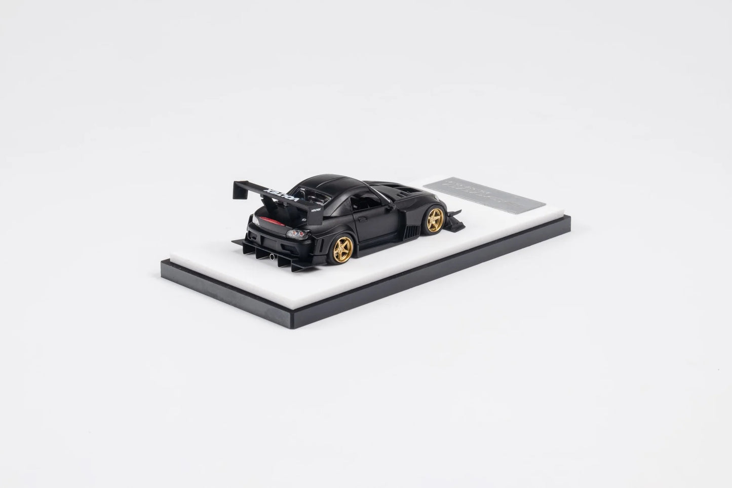 Micro Turbo 1:64 Honda S2000 J’s Racing Time Attack - Black