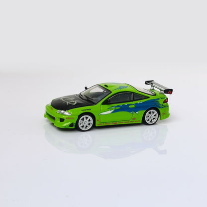 Transcend Model 1/64 Mitsubishi Eclipse Fast & Furious Modified Version Green