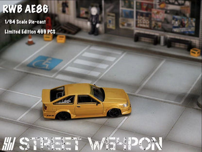 Street Weapon 1:64 RWB AE86 - 3 Styles