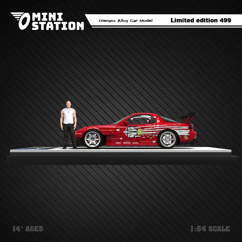 Time Micro 1:64 Dom’s Mazda RX7 FD Fast & Furious