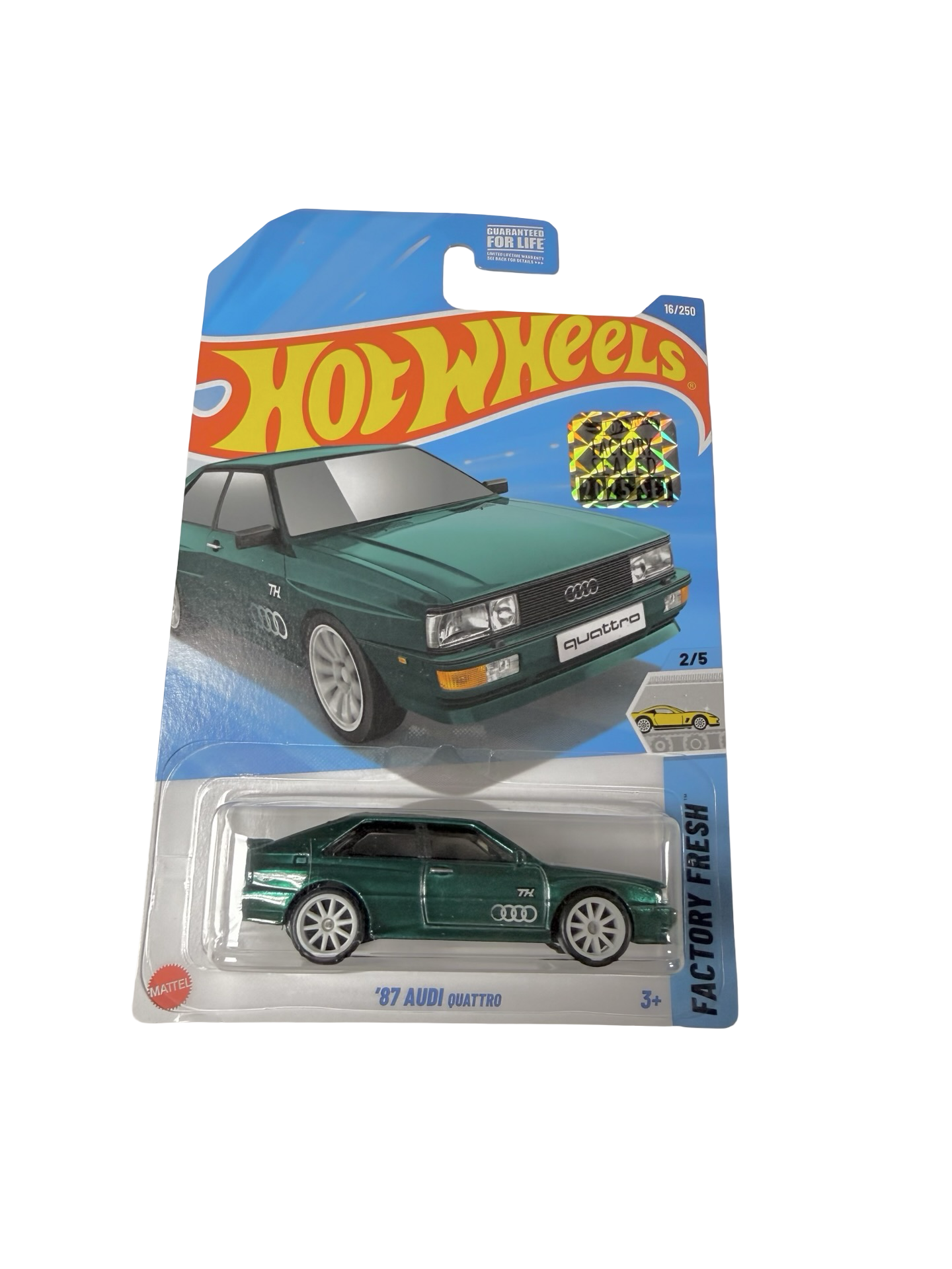 Hot Wheels 1:64 2025 Super Treasure Hunt Factory Sealed - ‘87 Audi Quattro