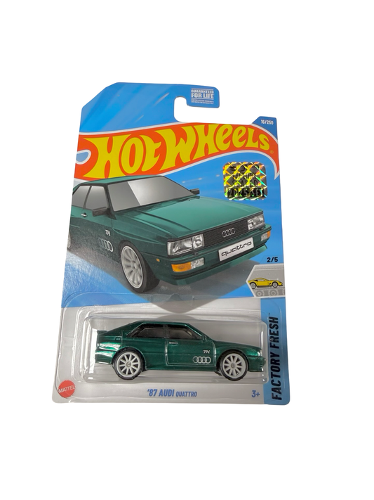 Hot Wheels 1:64 2025 Super Treasure Hunt Factory Sealed - ‘87 Audi Quattro