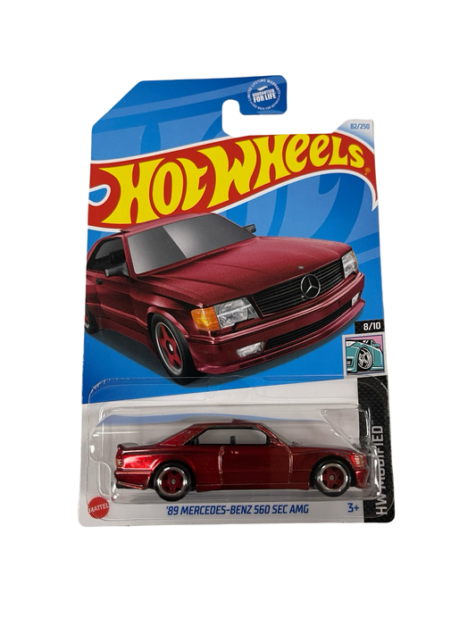 Hot Wheels 1:64 2024 Super Treasure Hunt - ‘89 Mercedes Benz 560 SEC AMG