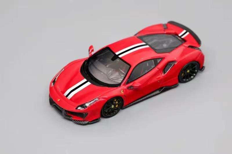 U2 1:64 Resin Model Ferrari 488 Pista