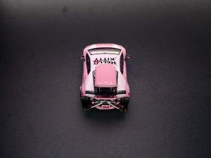 TPC 1:64 Lamborghini Huracan LP610-4 - Hello Kitty With Roof Storage