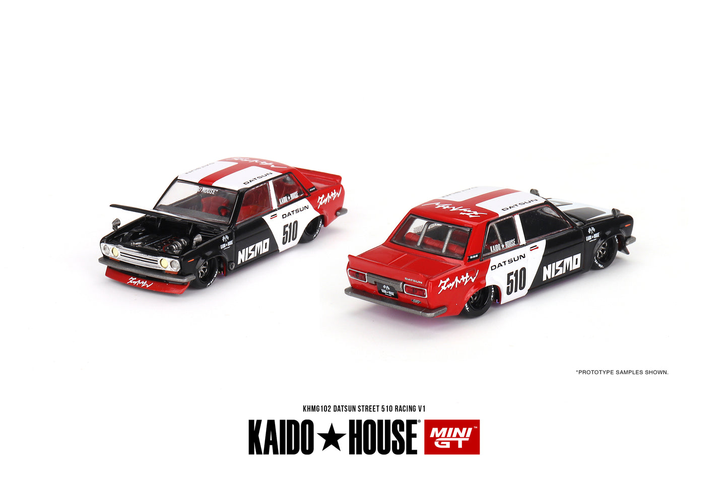 MiniGT X Kaido House 1:64 Datsun Street 510 Racing V1