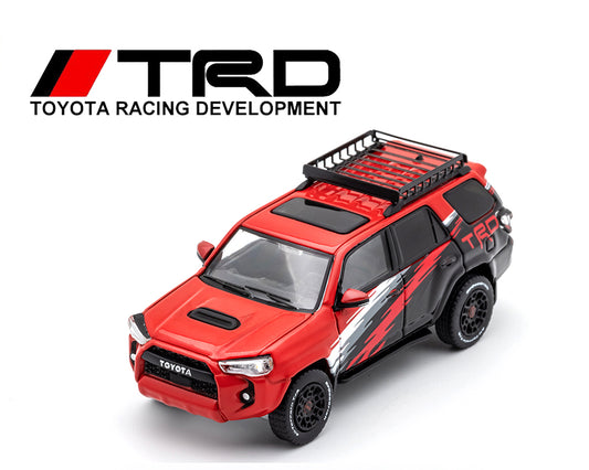 GCD 1:64 Toyota 4Runner TRD Pro Special Limited Edition – Red with Graphic
