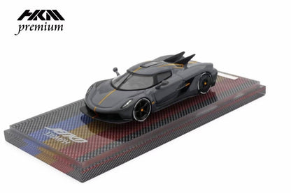 HKM 1:64 Premium Koenigsegg Jesko Dark Grey - 2 Styles