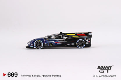 MiniGT 1:64 Cadillac V-Series R #02 Cadillac Racing 2023 IMSA Daytona 24 Hrs – MiJo Exclusive #669