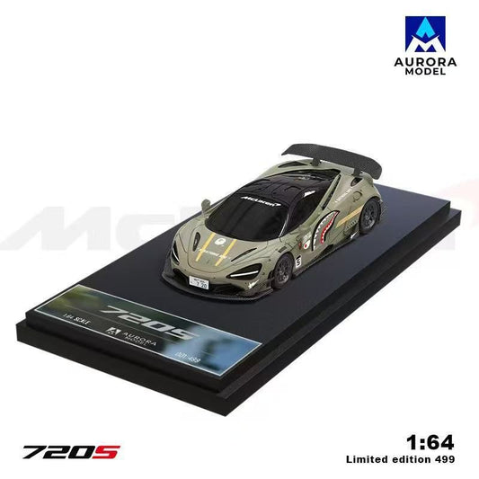 Aurora Model 1:64 McLaren 720S Shark
