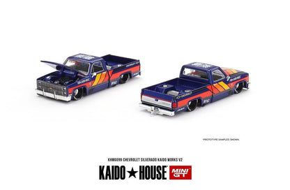 Kaido House 1:64 Chevrolet Silverado Kaido Works V2 - Regular & Chase PAIR