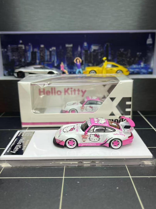 XKE 1:64 Porsche RWB 993 - Hello Kitty
