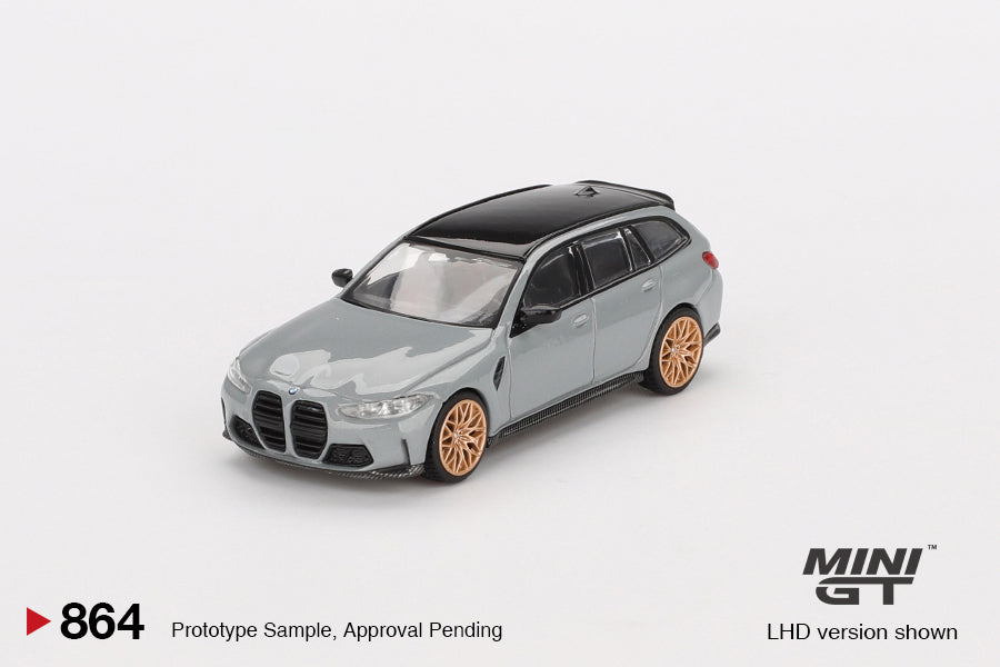 MiniGT 1:64 BMW M3 Competition Touring Brooklyn – Grey #864