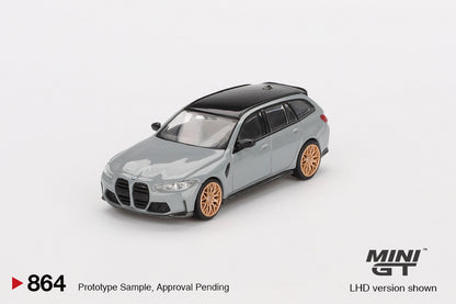 MiniGT 1:64 BMW M3 Competition Touring Brooklyn – Grey #864