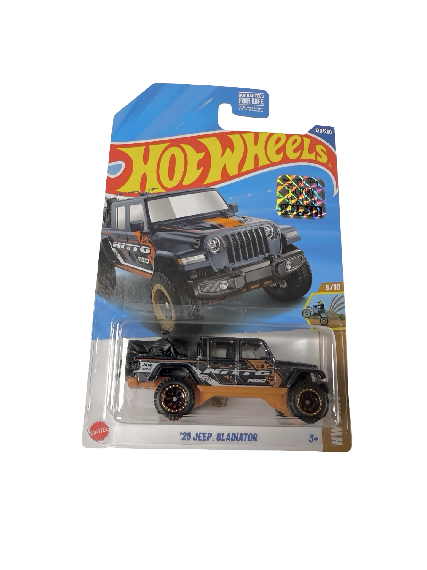 Hot Wheels 1:64 2025 Super Treasure Hunt Factory Sealed - ‘20 Jeep Gladiator