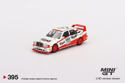 MiniGT 1:64 Mercedes-Benz 190E 2.5 16 Evolution II 1991 DTM #78 Lohr - MiJo Exclusive #395