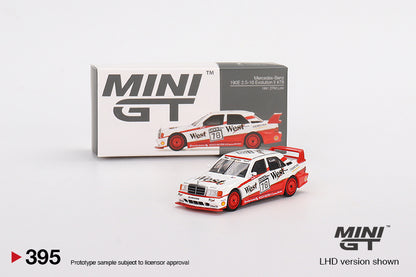 MiniGT 1:64 Mercedes-Benz 190E 2.5 16 Evolution II 1991 DTM #78 Lohr - MiJo Exclusive #395