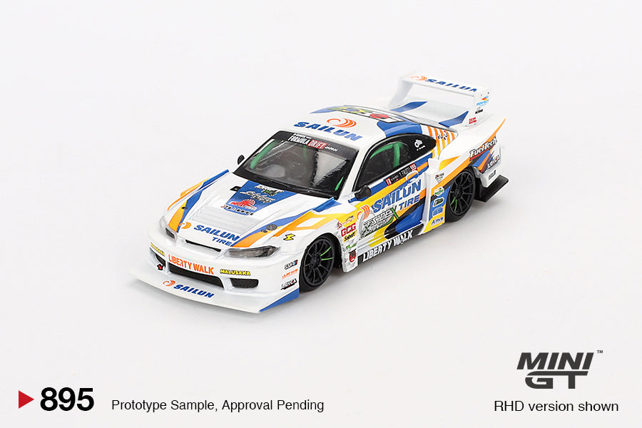 MiniGT 1:64 Nissan LB-Super Silhouette S15 SILVIA #555 2023