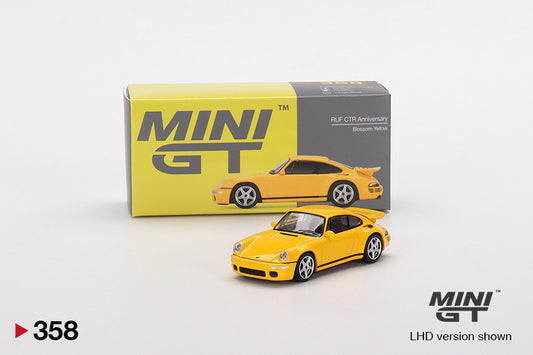 MiniGT 1:64 RUF CTR Anniversary Blossom Yellow MiJo Exclusive #358