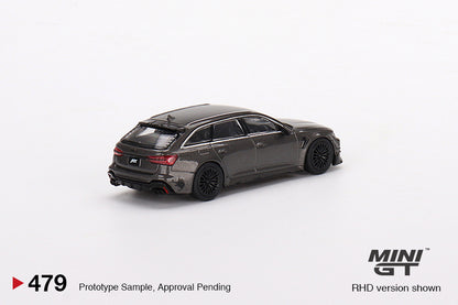 MiniGT 1:64 Audi ABT RS6-R Daytona Grey - MiJo Exclusive #479