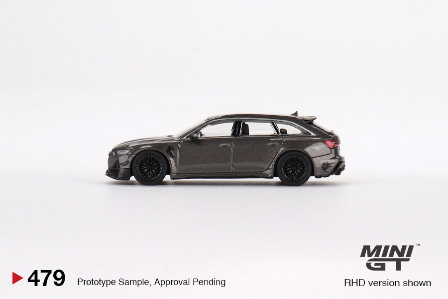 MiniGT 1:64 Audi ABT RS6-R Daytona Grey - MiJo Exclusive #479