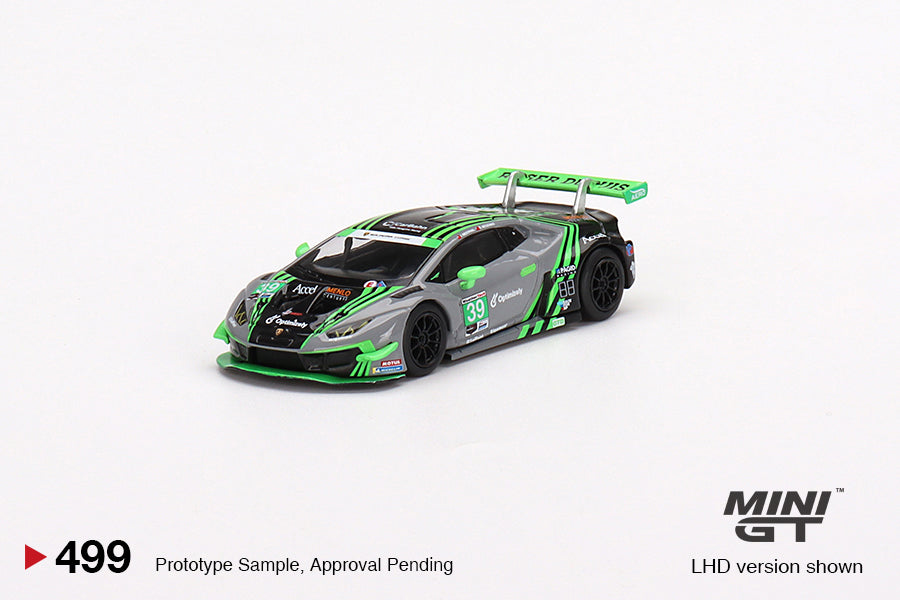 MiniGT 1:64 Lamborghini Huracán GT3 EVO #39 2022 IMSA Road America 2nd Place – MiJo Exclusive #499