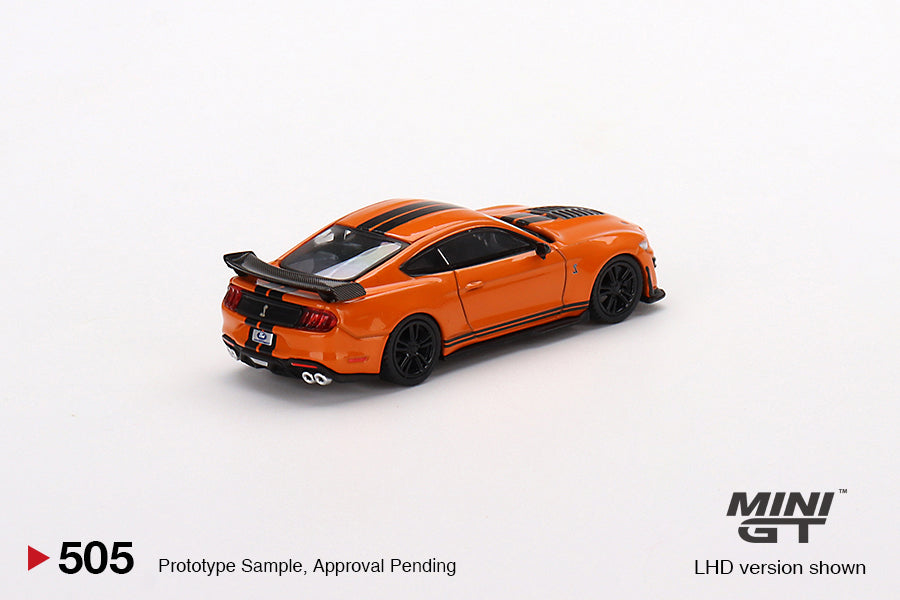 MiniGT 1:64 Ford Mustang Shelby GT500 (Twister Orange) – MiJo Exclusive #505