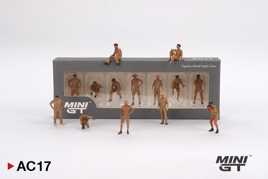 MiniGT 1:64 Metal Figurine Camel Trophy Crew